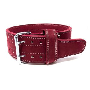 Double Prong Belt, Wine Red Colour, 10MM - IPF Approved