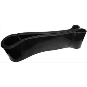 Short Premium Latex Resistance Bands, 51CM - No. 5 (27 - 68KG, Black)