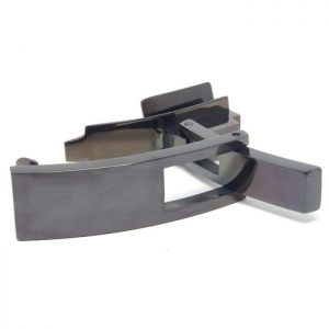 Obsidian Black Steel Lever Buckle - Lifetime Warranty