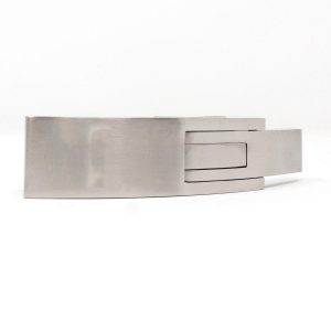 Brushed Steel Lever Buckle - Lifetime Warranty