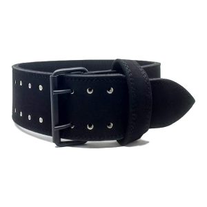 Double Prong Belt, All Black, 10MM - IPF Approved