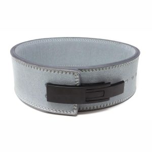 Grey Lever Belt, Steel Buckle, 13MM - IPF Approved