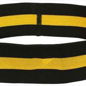 Heavy Hip Rotation Band - 40.5CM - Yellow/Black