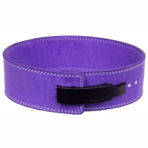 Purple Lever Belt, Steel Buckle, 10MM - IPF Approved