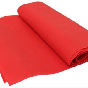 Rehab Extra Thin Red Resistance Band #1 - 0.35MM Thick, 1.5M Long