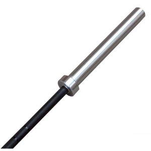Hardened Chrome Riot 2.0 Weightlifting Bar - No centre knurling