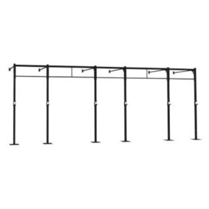 3 Station Squat Rig & 2 x Extensions – Wall Mounted