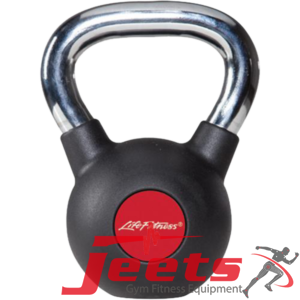 Life Fitness Rubber Kettlebells