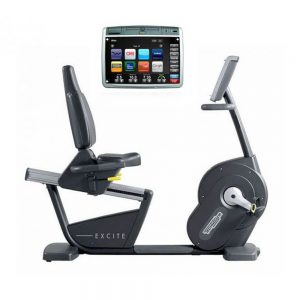 TechnoGym recumbent bike Recline Excite+ 700 Visioweb black